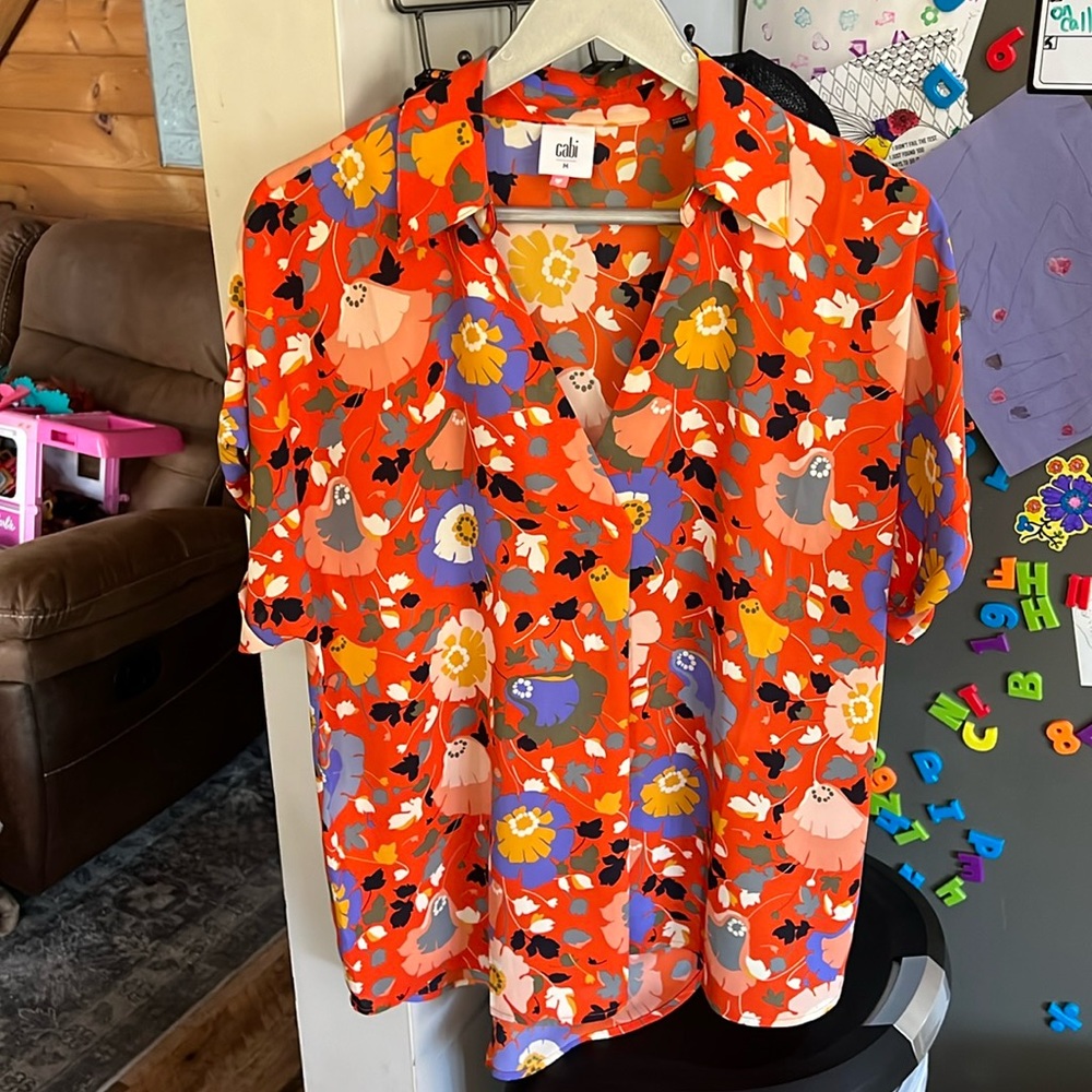 Short sleeve blouse
